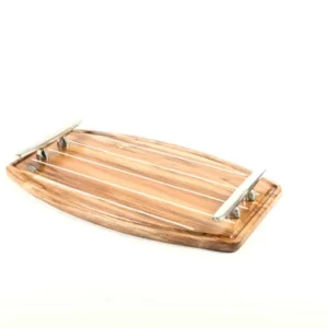 Vassoio in teak naturale
