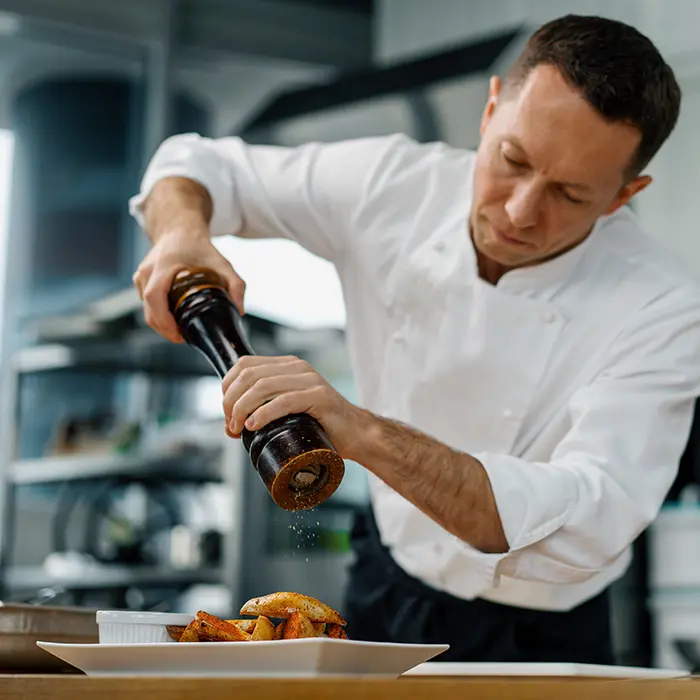 Chef privato su yacht cucina