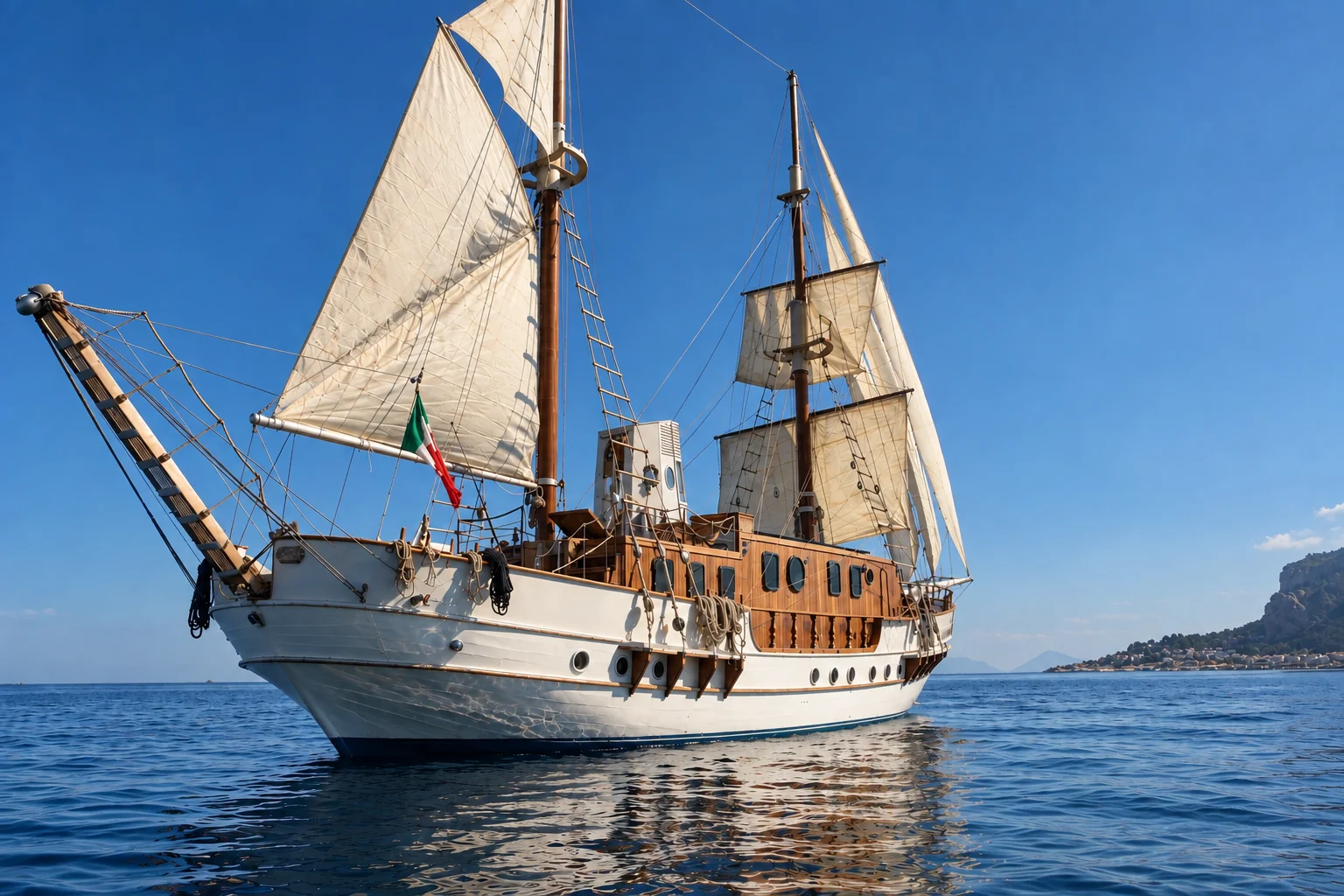 MIMAY · Classic schooner · crew of 4